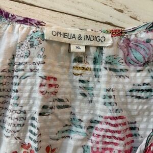 Ophelia & Indigo Top